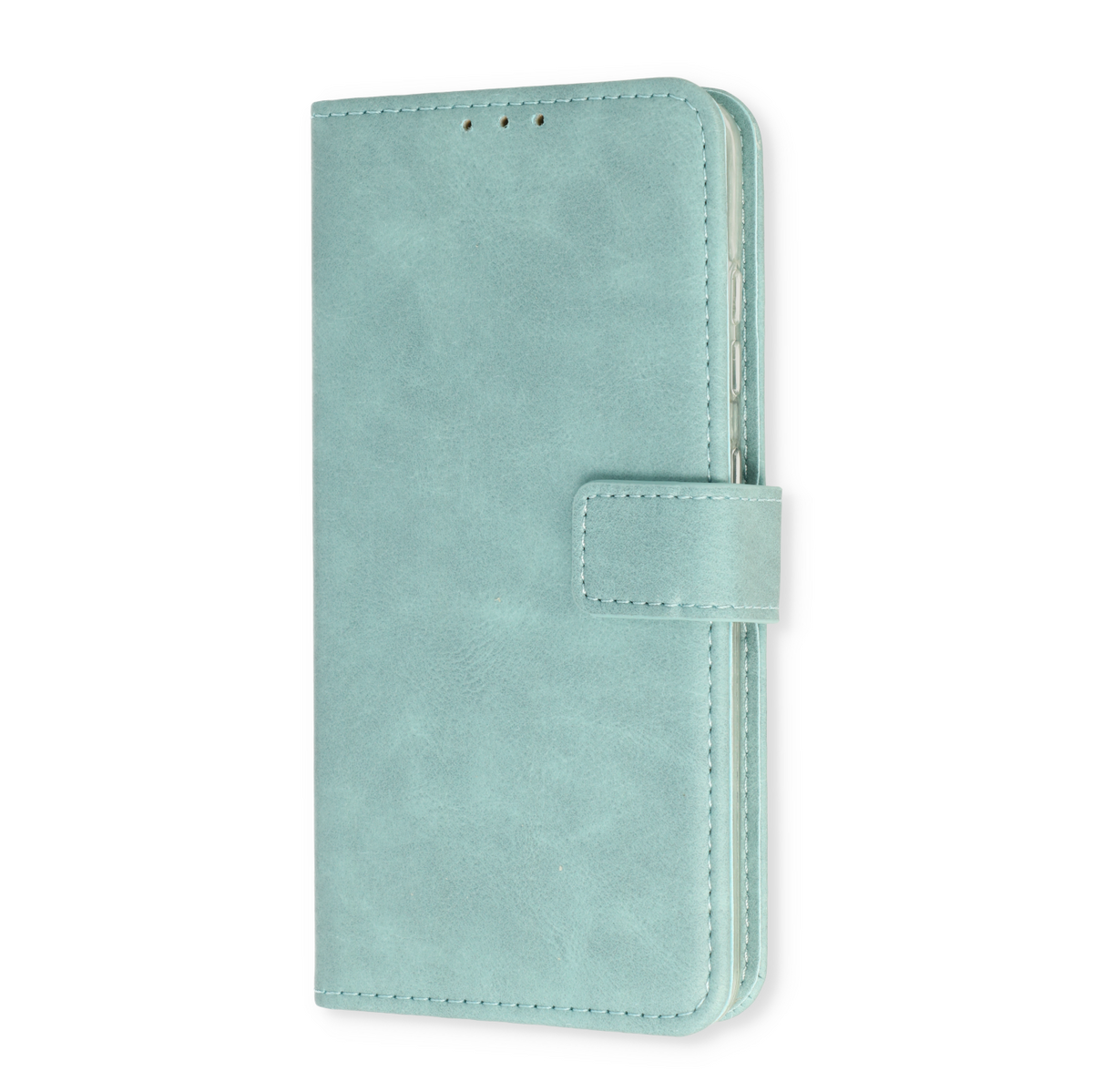 Apple iPhone 15 Pro Max Hoesje - Licht Blauw - Bookcase