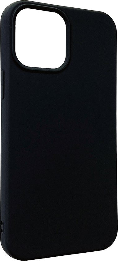 Apple iPhone 13 Pro Max Hoesje - Zwart - Matte Siliconen Back Cover