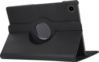 Samsung Galaxy Tab A8 2021 Tablet Case - Black - Rotating Folio Case