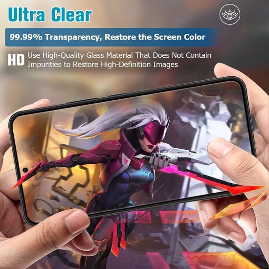 Samsung Galaxy S23 Screen- en Cameraprotector - 2 Stuks
