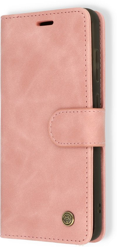 OPPO A16 Hoesje - Pale Pink - 2 in 1 Bookcase