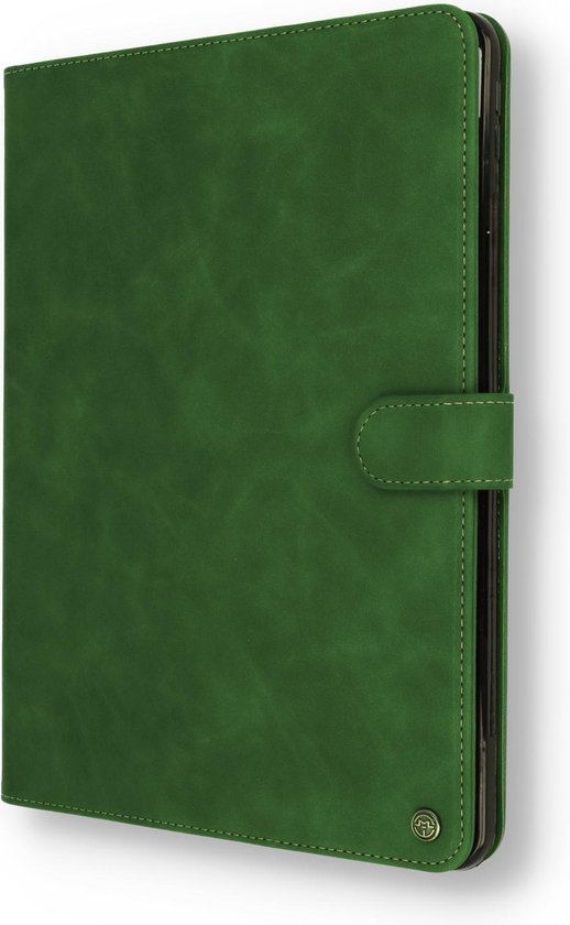 Samsung Galaxy Tab S7 FE Tablet Case - Olive Green - Rotating Folio Case