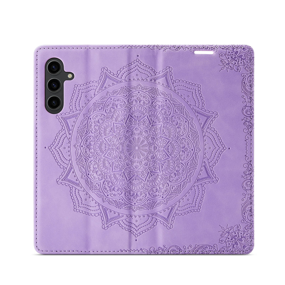 Samsung Galaxy A54 5G Hoesje - Bright Lila - Mandala Dunne Back Cover