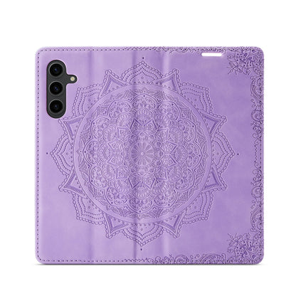 Samsung Galaxy A54 5G Hoesje - Bright Lila - Mandala Dunne Back Cover