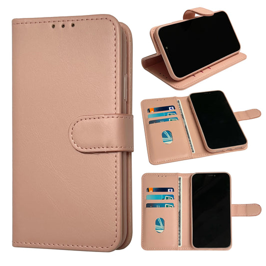 Oppo A91 & Reno 3 Hoesje - Roze - Bookcase