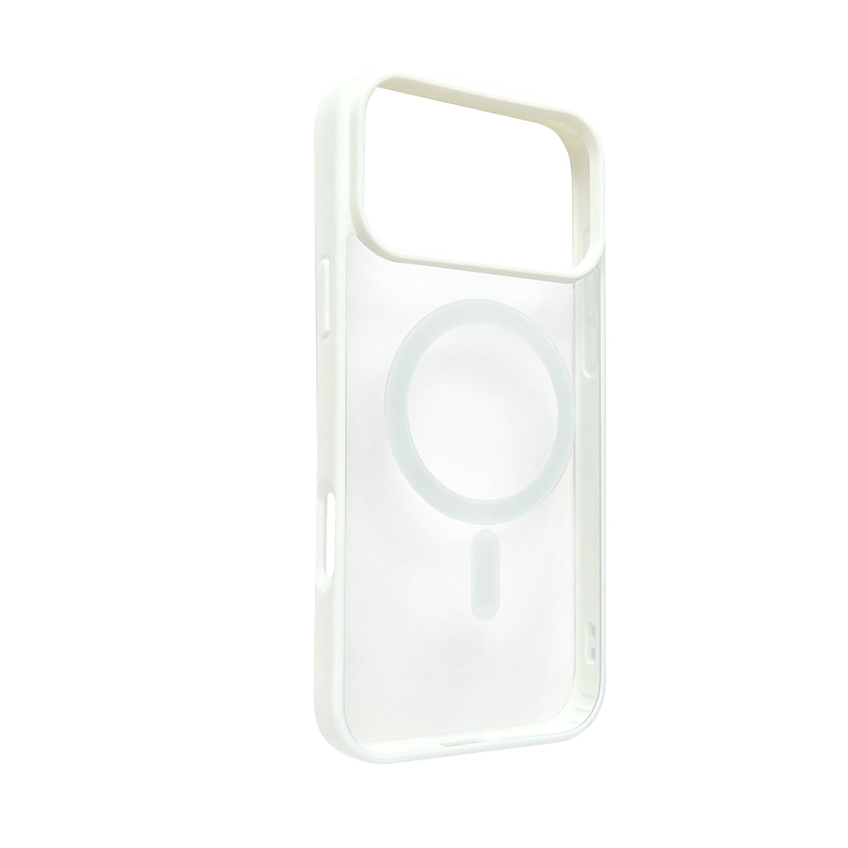 Apple iPhone 18 Pro Max Hülle - Weiß - Bumper-MagSafe-Backcover