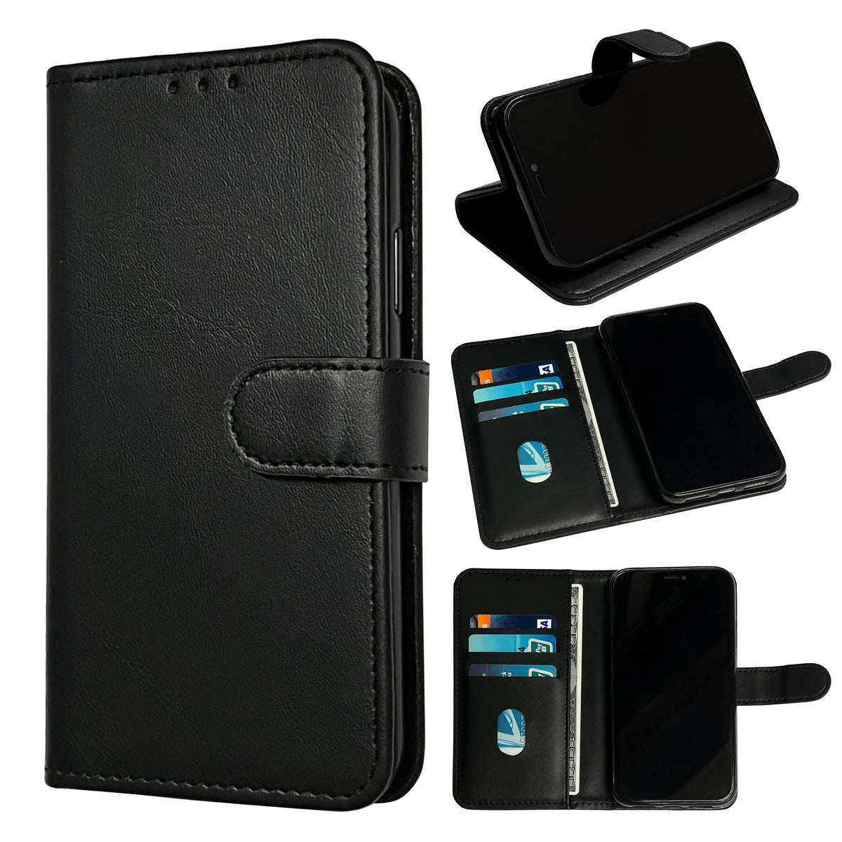 Samsung Galaxy A54 5G Hoesje - Zwart - Bookcase
