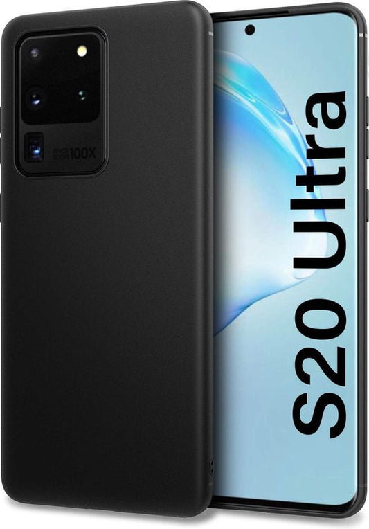 Samsung Galaxy S20 Ultra Hülle - Schwarz - Silikon-Backcover