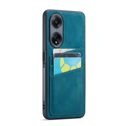 Oppo A98 Hoesje - Emerald Green - Back Cover met Pasjeshouder