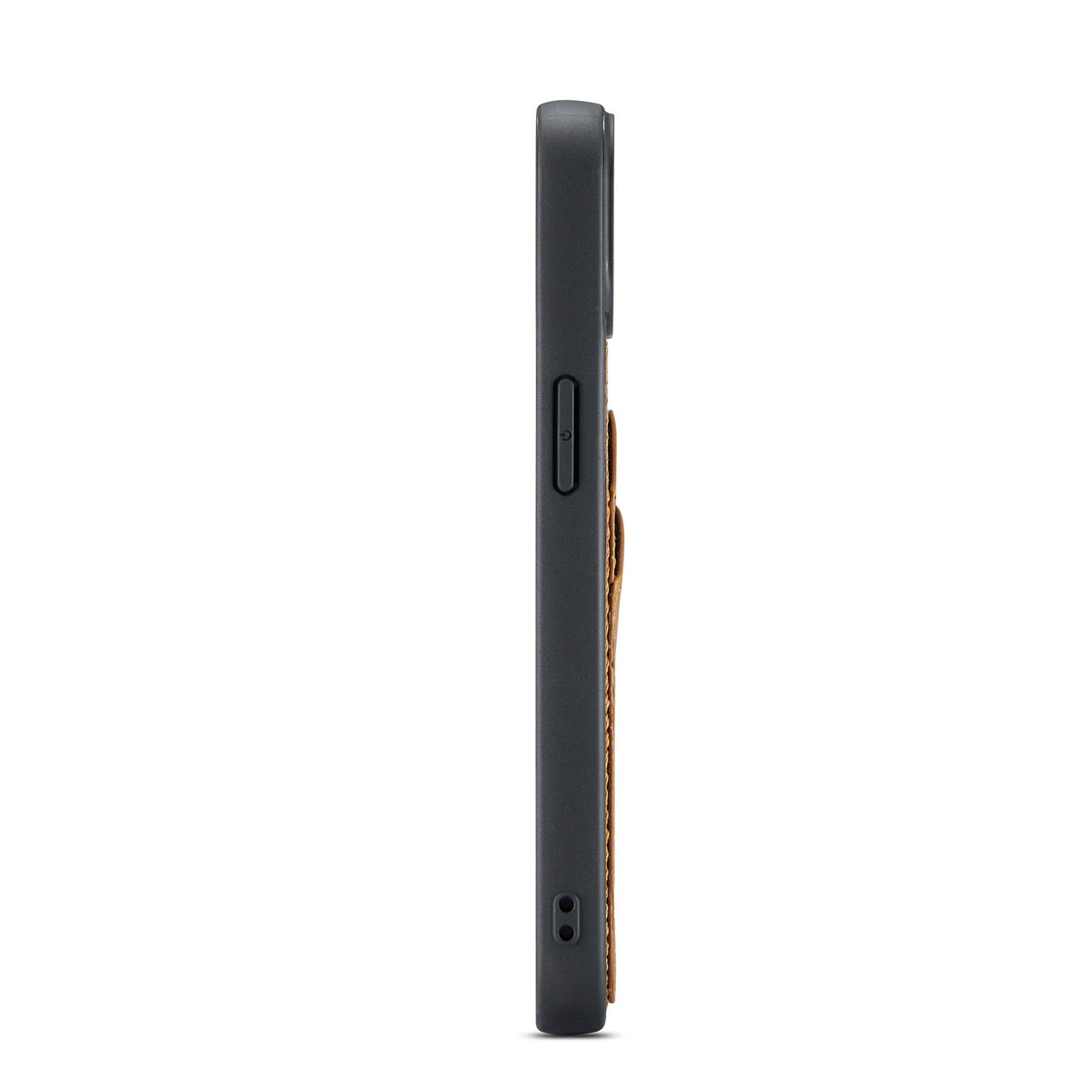 Apple iPhone 14 Plus Hoesje - Sienna Brown - Back Cover met Pasjeshouder