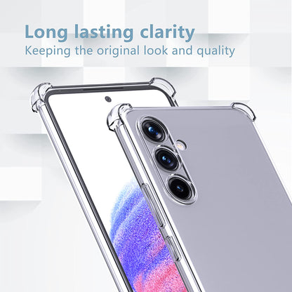 Samsung Galaxy A54 5G Hoesje - Transparant - Anti-Shock Back Cover