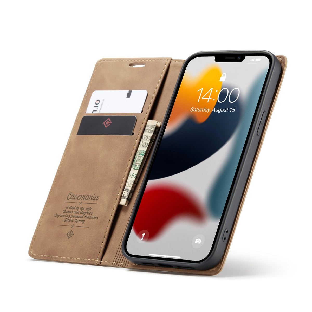 Google Pixel 11 Hoesje - Sienna Brown - Dunne Bookcase