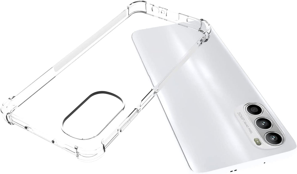 Motorola Moto G52 Case - Clear - Shockproof Back Cover