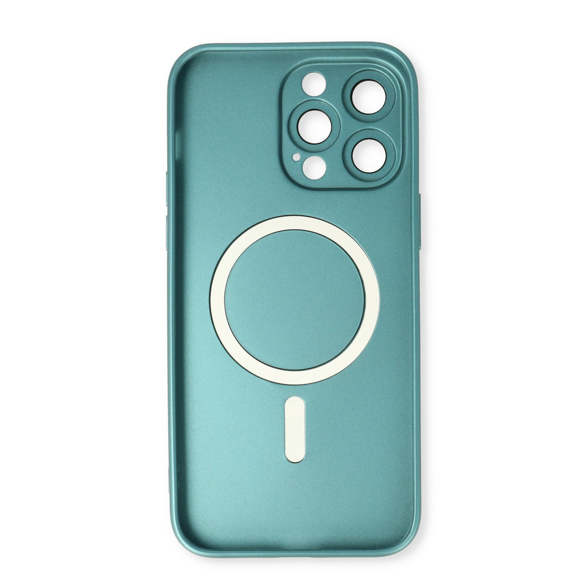 iPhone 14 Pro Hoesje - Blauw - Matte Siliconen MagSafe Back Cover