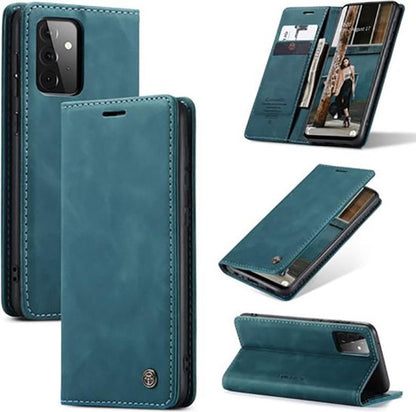 Samsung Galaxy A72 Case - Emerald Green - Slim Wallet Case