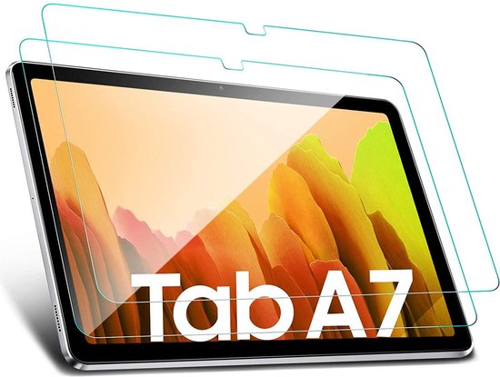 Samsung Galaxy Tab A7 (2020) Screenprotector - Full Cover - 2 Stuks