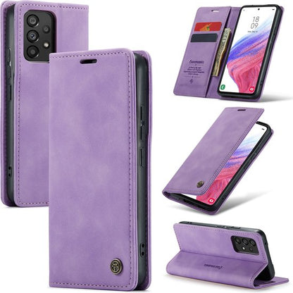 Samsung Galaxy A53 5G Hoesje - Bright Lila - Dunne Bookcase