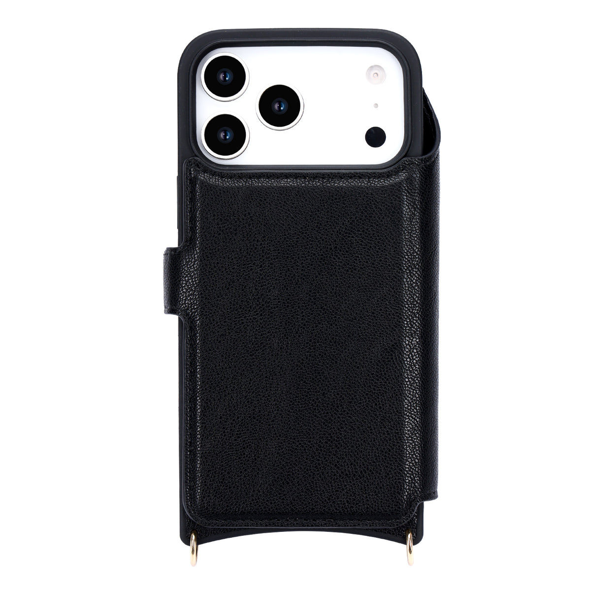 Apple iPhone 18 Pro Max Hoesje - Zwart - 'Amsterdam' Magnetische Wallet Case met Pasjeshouders en