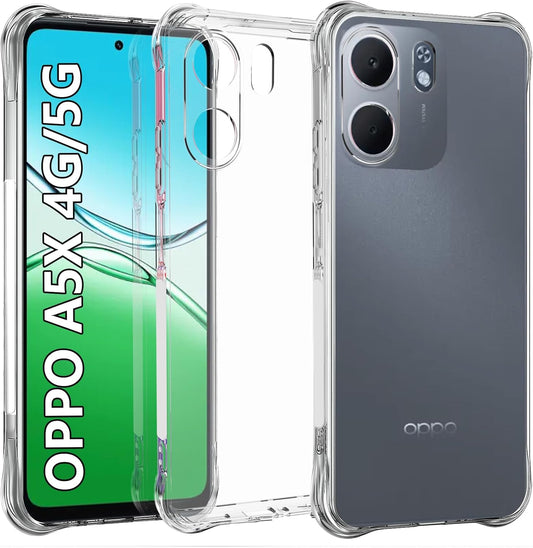Coque Oppo A5X - Transparent - Coque arrière antichoc