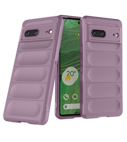 Google Pixel 7A Hoesje - Purple - Siliconen Back Cover