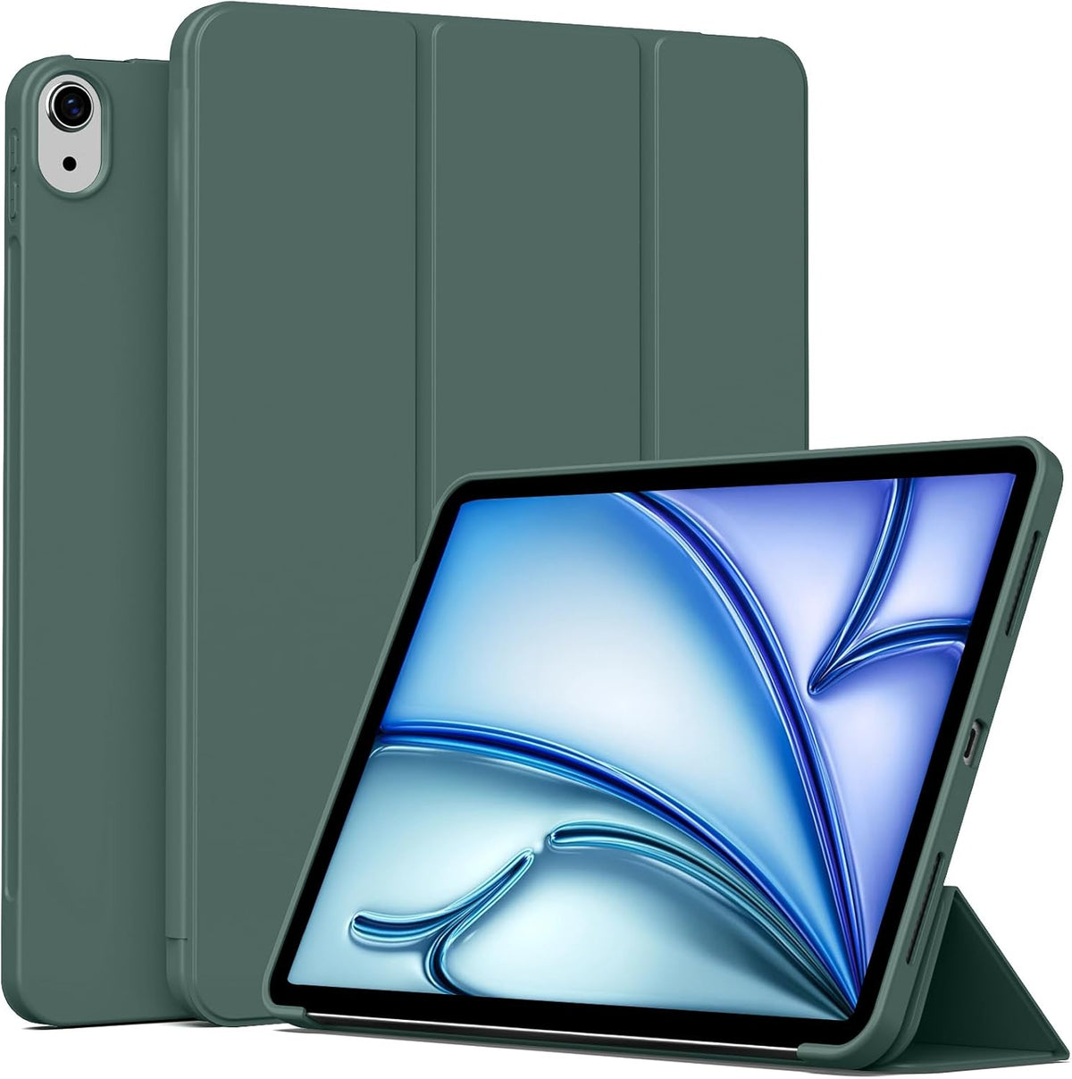 iPad Air 10,9 Zoll Tablet-Hülle - Grün - Smart Cover
