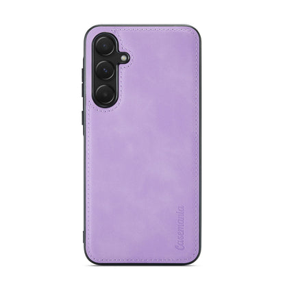 Samsung Galaxy A55 Case - Bright Lila - 2-in-1 Wallet Case with 10 Card Slots