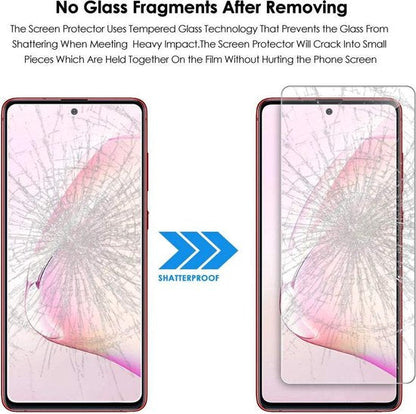 Samsung Galaxy S10 Lite Screenprotector - Tempered Glass - 2 Stuks
