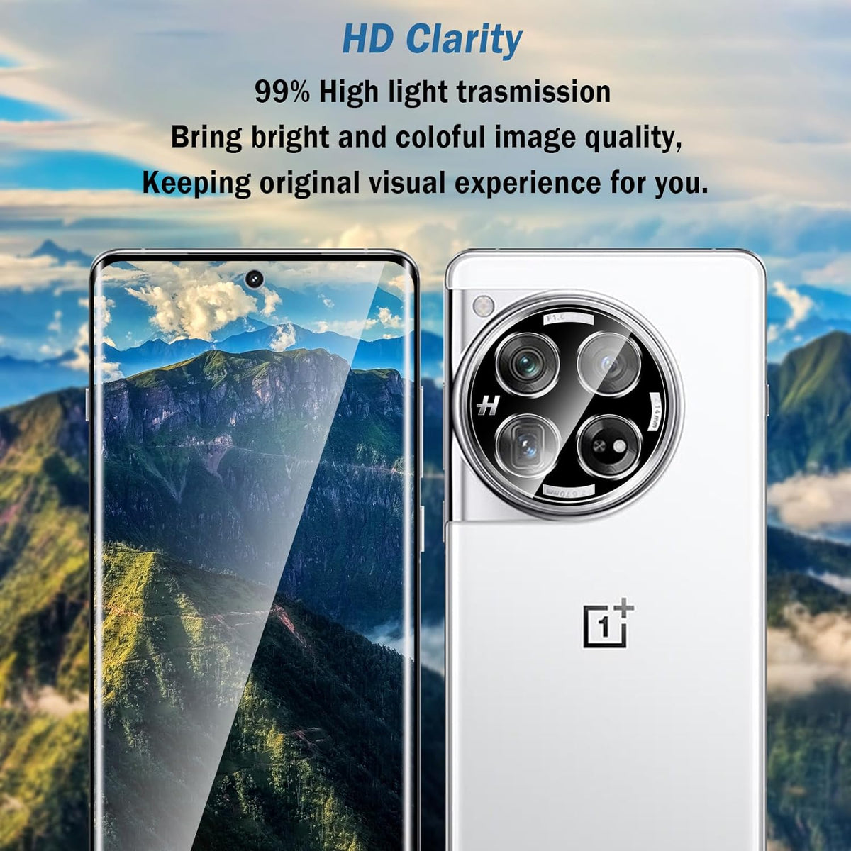 OnePlus 12 Screenprotector - Full Cover - 2 Stuks