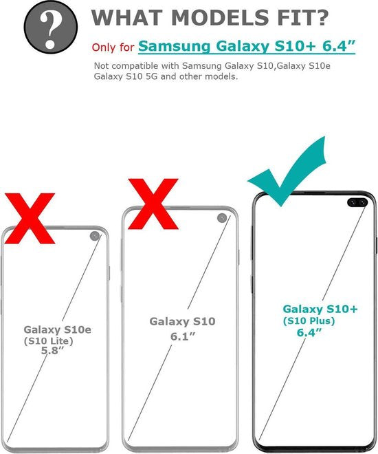Samsung Galaxy S10+ Hülle - Gold - Armor Kickstand Backcover