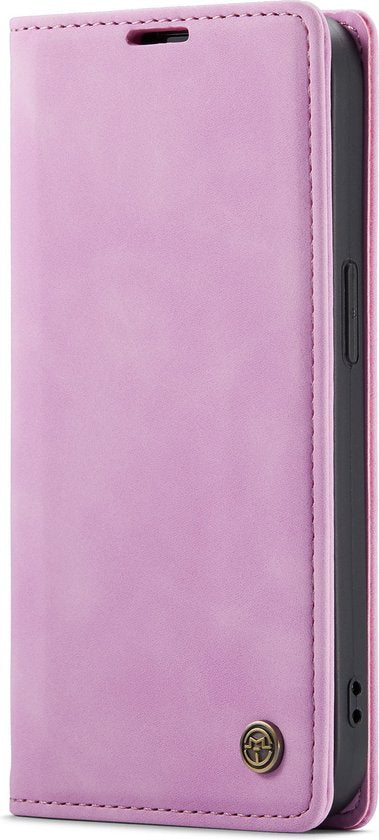 Apple iPhone 14 Pro Max Hoesje - Pastel Lila - Dunne Bookcase