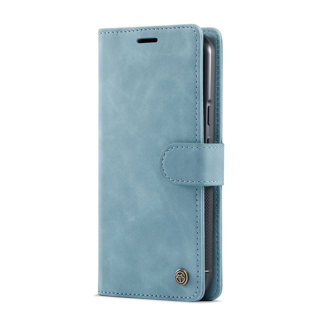 Google Pixel 9a Hülle - Aqua Blue - 2-in-1 MagSafe-Klapphülle mit Kartenfach