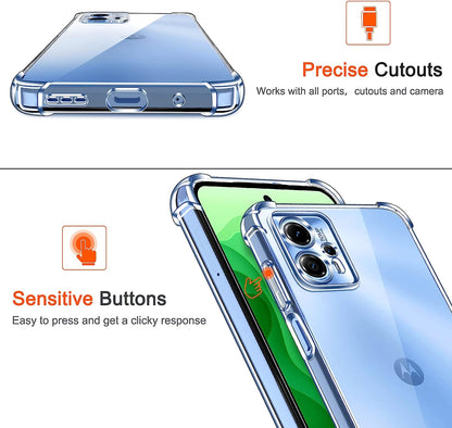 Coque Motorola Moto G13 - Transparent - Étui arrière anti-choc