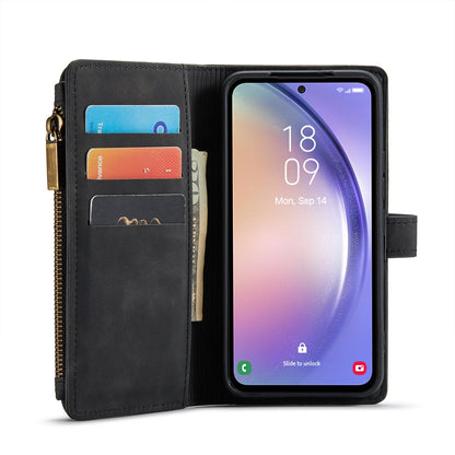 Samsung Galaxy Z Fold 4 Case - Charcoal Gray - 2-in-1 Wallet Case with 10 Card Slots