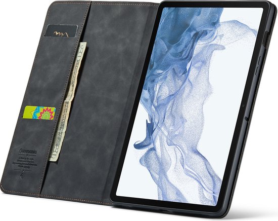 Samsung Galaxy Tab S8 Tablet Case - Charcoal Gray - Folio Case