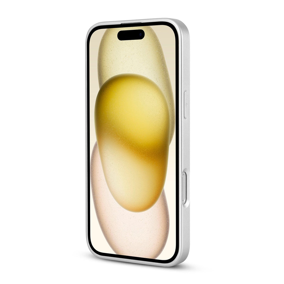Apple iPhone 16 Hülle - Weiß - Marmor-MagSafe-Backcover