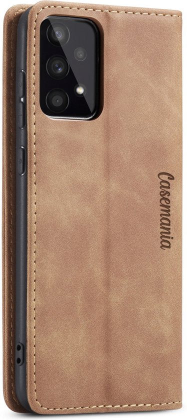 Samsung Galaxy A53 5G Hoesje - Sienna Brown - Dunne Bookcase