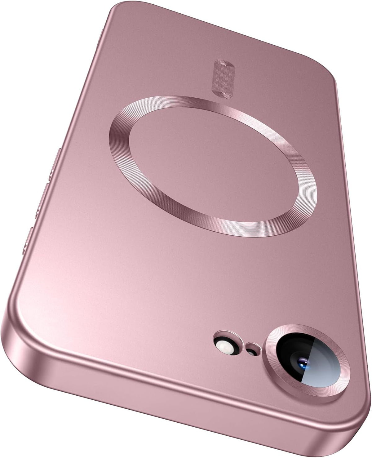 iPhone 17e Hoesje - Roze - Matte Siliconen MagSafe Back Cover