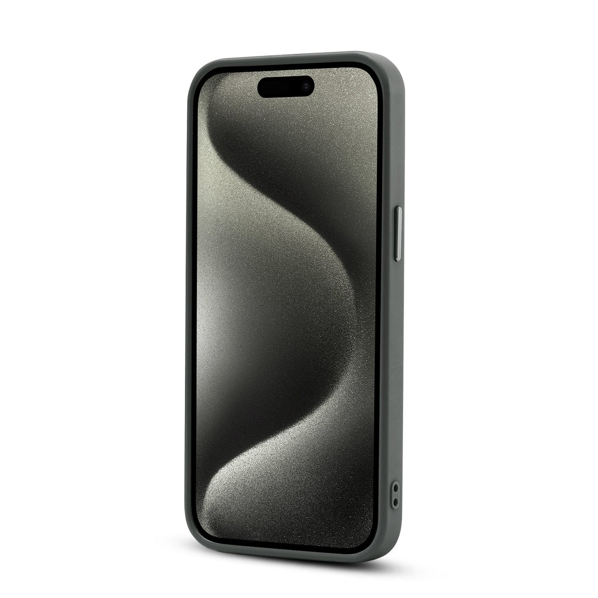 iPhone 12 Pro Hoesje - Grijs - MagSafe Back Cover met Color Frame
