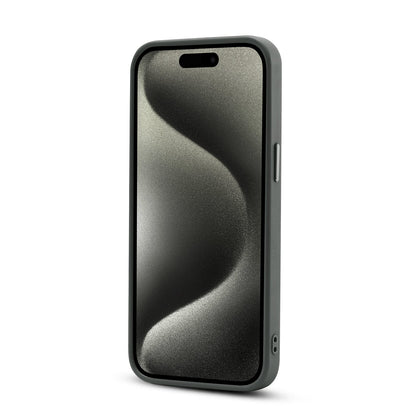 iPhone 12 Pro Hoesje - Grijs - MagSafe Back Cover met Color Frame