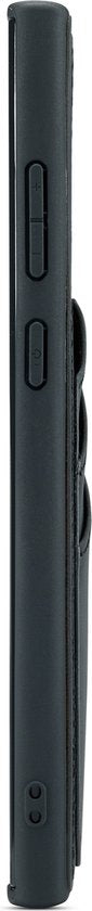 Samsung Galaxy S22 Ultra Hoesje - Charcoal Gray - Back Cover met Pasjeshouder