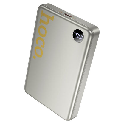 Hoco Power Bank 10,000mAh Magnetic Wireless - Titanium Gold