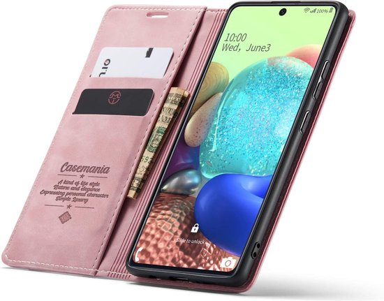 Samsung Galaxy S21 FE Hoesje - Pale Pink - Dunne Bookcase