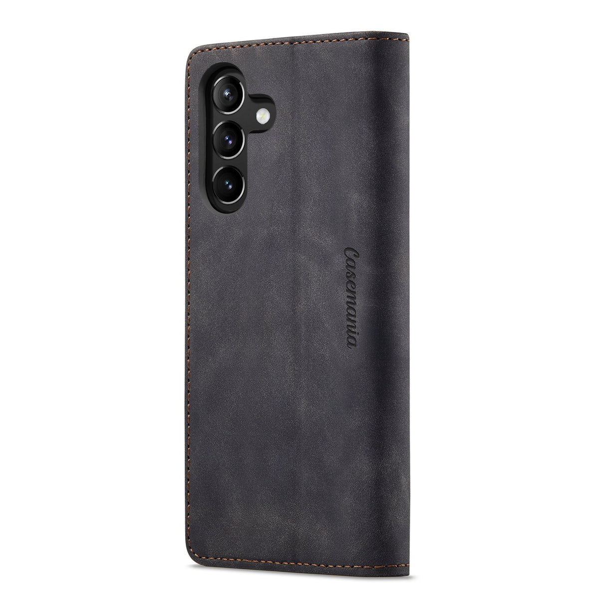 Samsung Galaxy S23 FE Hoesje - Charcoal Gray - Dunne Bookcase