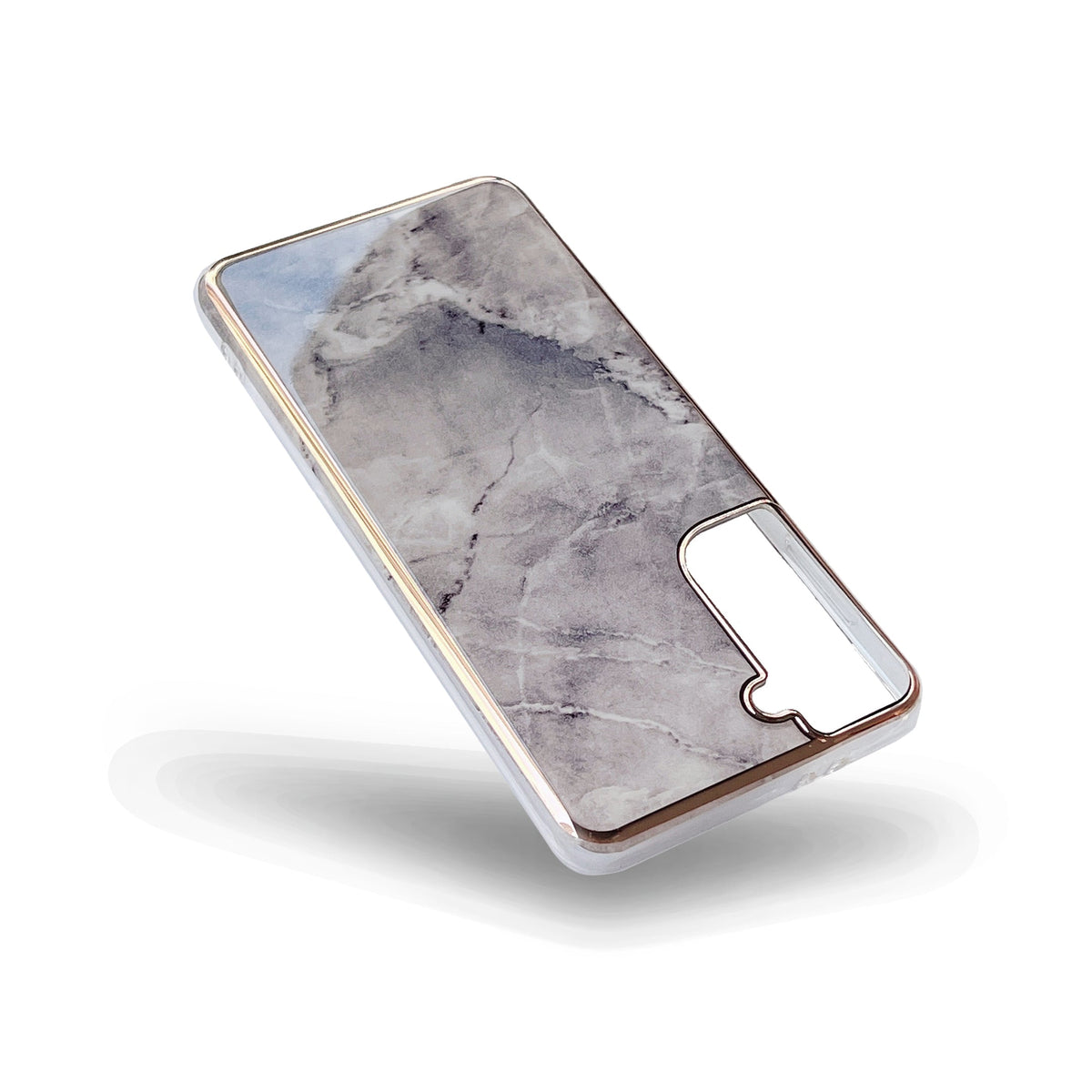 Samsung Galaxy A54 Case - Stone - Silicone Marble Back Cover