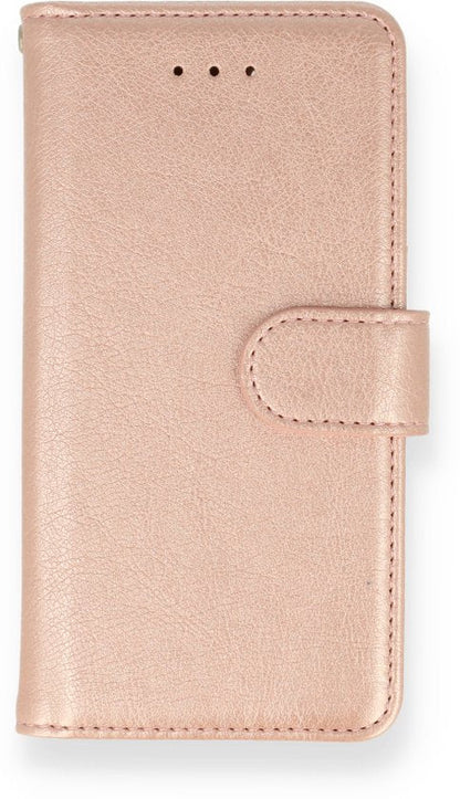Apple iPhone SE (2020) Hoesje - Roségoud - Luxe Bookcase