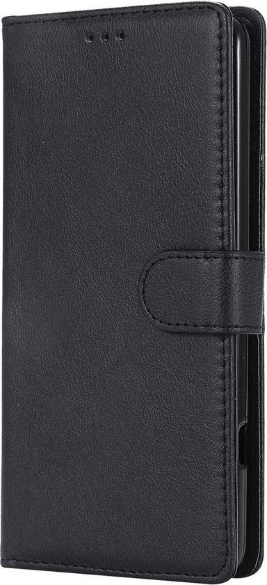 Samsung Galaxy A41 Hoesje - Zwart - Luxe Bookcase