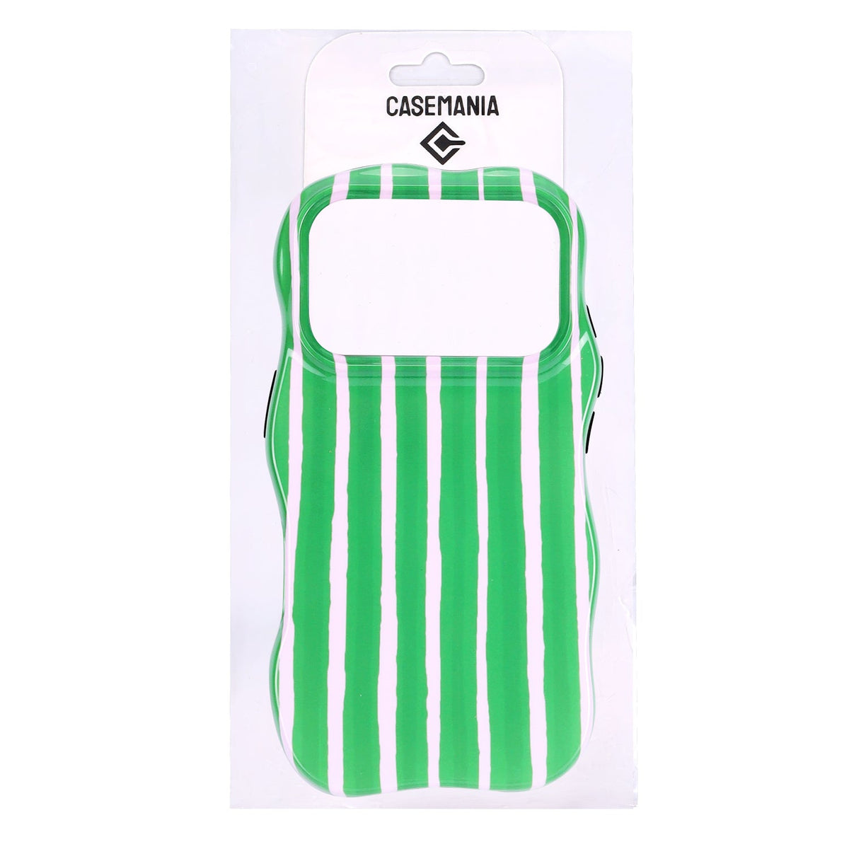 Apple iPhone 18 Pro Max Case - Green - Wave Edge Back Cover