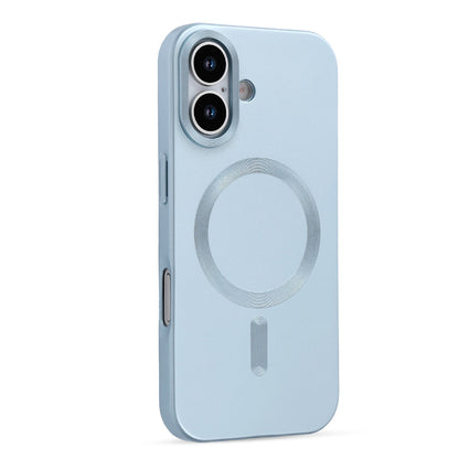 iPhone 17 Hoesje - Licht Blauw - Matte Siliconen MagSafe Back Cover