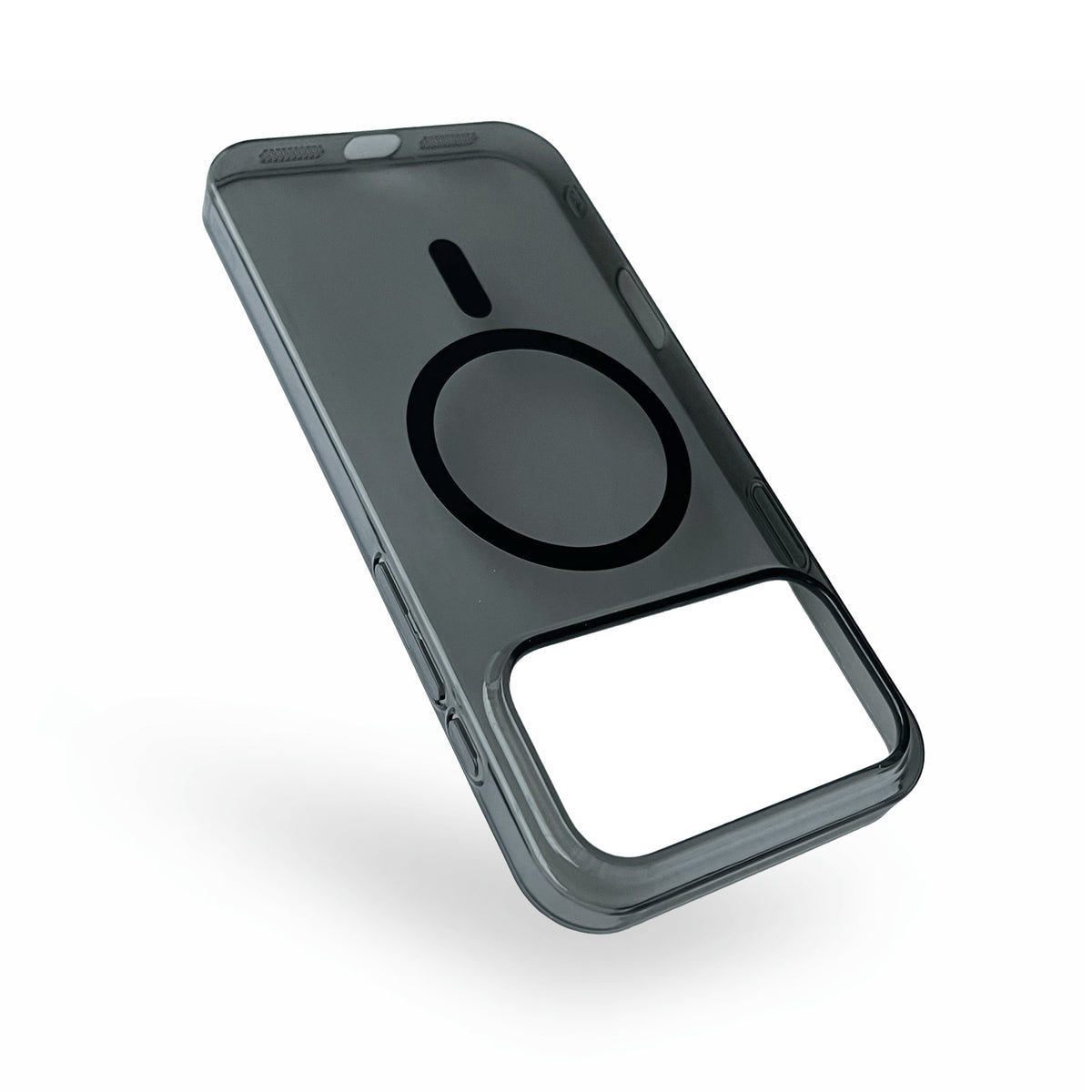 Apple iPhone 18 Pro Max Case - Black - Crystal Clear MagSafe Back Cover