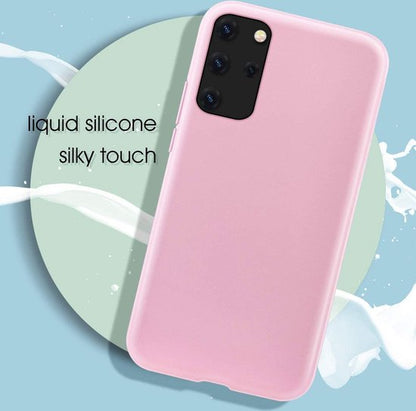 Samsung Galaxy S20 Plus Hoesje - Roze - Siliconen Back Cover